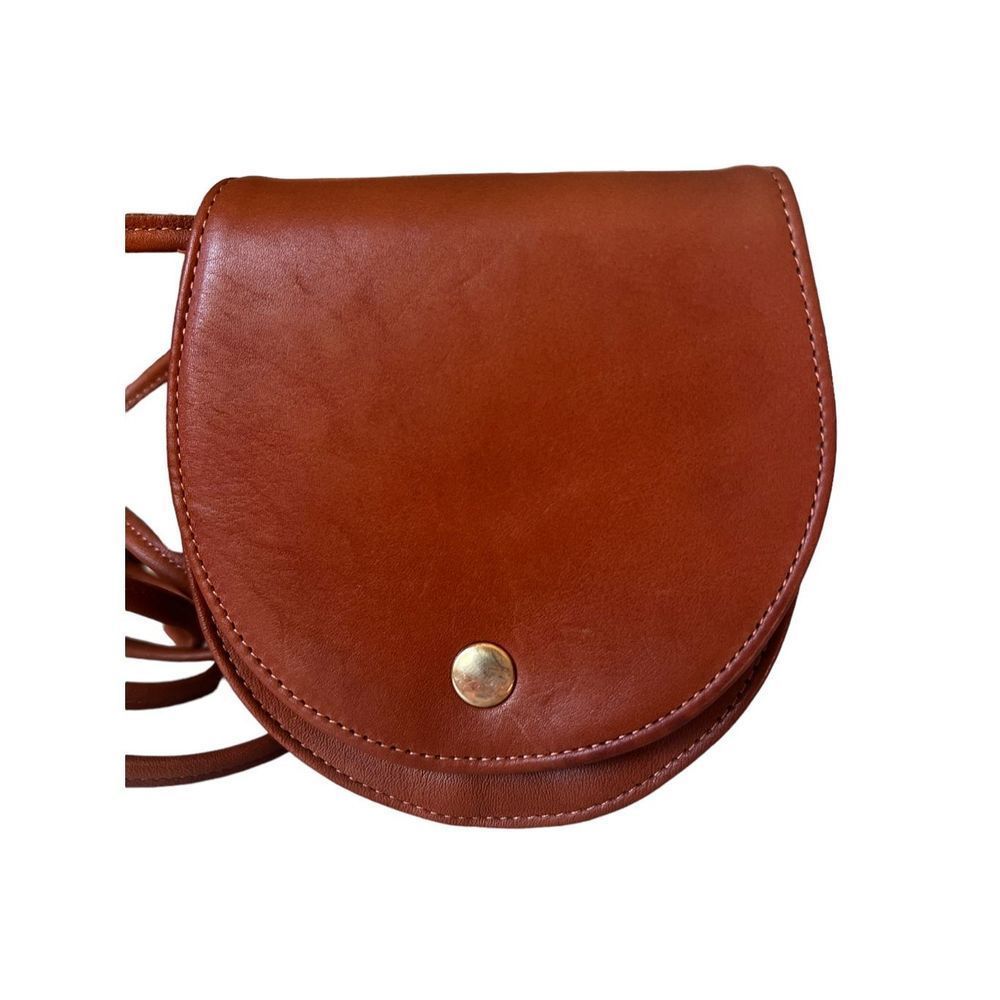 Rare Vintage Coach Horseshoe 4857 Mini Bag Crossbody Belt Bag in British Tan
